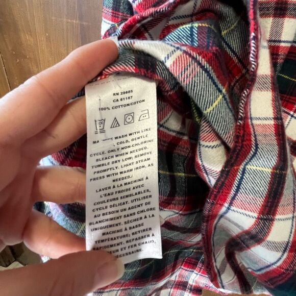Pendleton Plaid Flannel Shirt Sz M - Picture 4 of 8